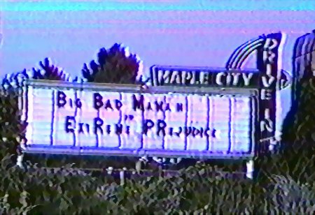 Maple City Drive-In Theatre - Marquee From Daryll Burgess
